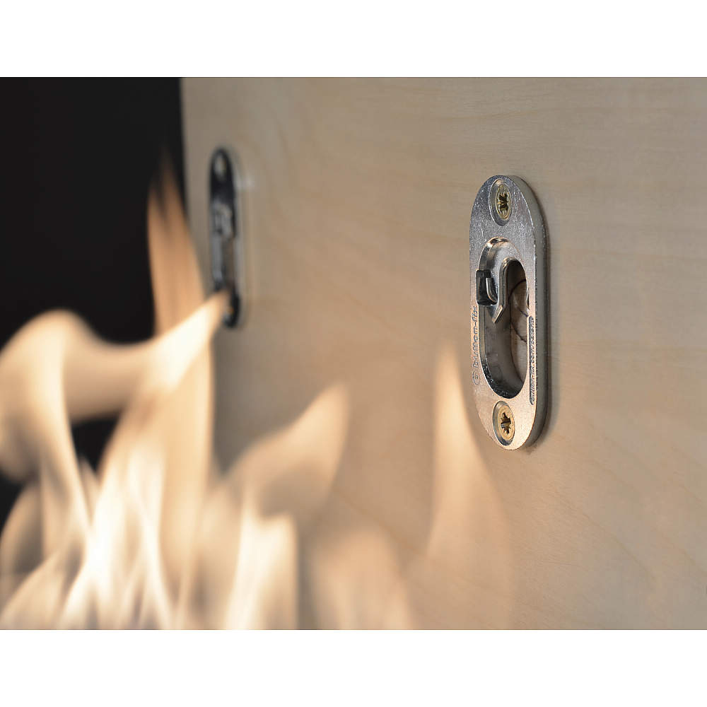 金属製のため防火性に優れています。 ボタンフィックス 171-021-11 高荷重タイプ 金属製