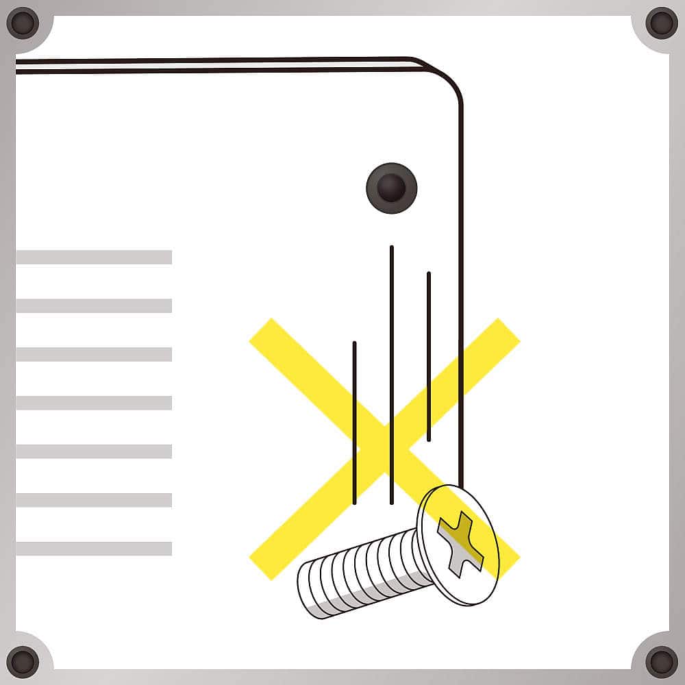 部品の紛失防止<br>パネルを外してもプラグがついたままなので、ねじのように紛失の恐れがありません。 カムロックファスナー 252FT型 小型フラットタイプ 樹脂製/省スペース仕様 カムロックファスナー