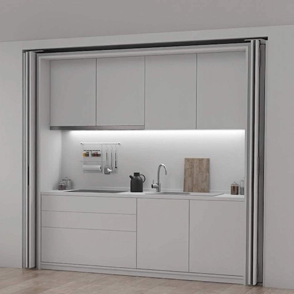 垂直収納折戸金物 エクセデラ2 SMART