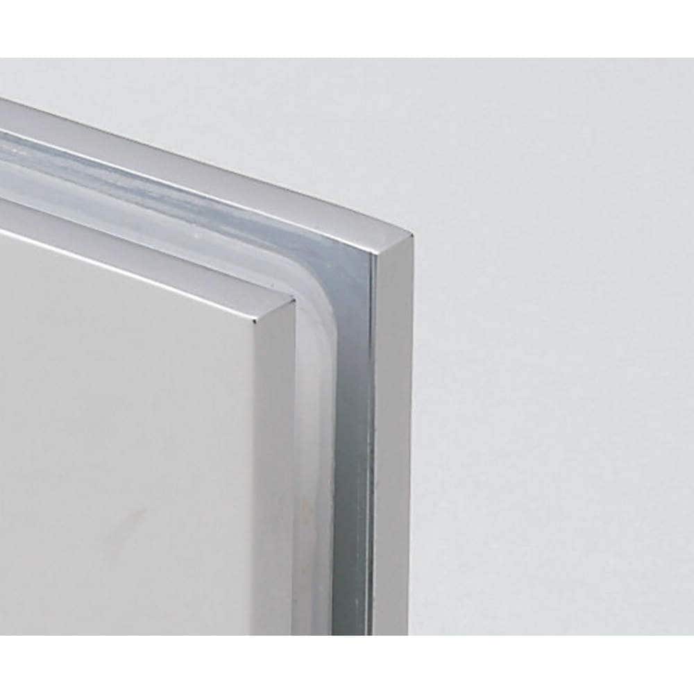 角部形状が四角いタイプ ガラスドア用自由丁番 M8501型 壁（枠）取付タイプ ガラスドア用自由丁番 M85シリーズ