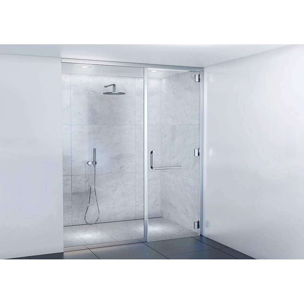 シャワールーム ガラスドア用L型ハンドル HA-4222A型 ステンレス