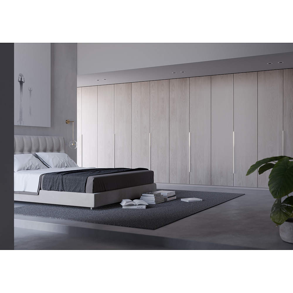 寝室 クローゼット収納 隠し丁番 コネクタ 木扉用/14mmかぶせ/側板半埋込タイプ