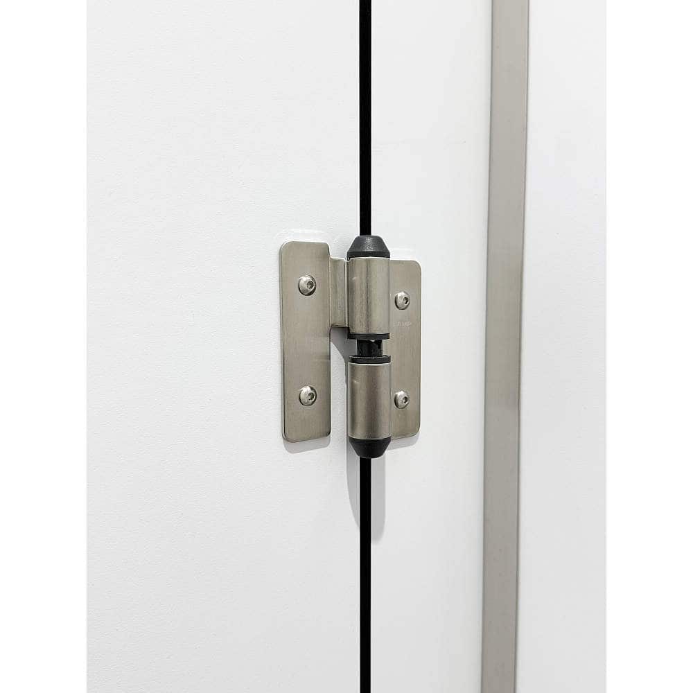 トイレブース用グラビティー丁番 ET-100A型 内開き フラット仕様／段付