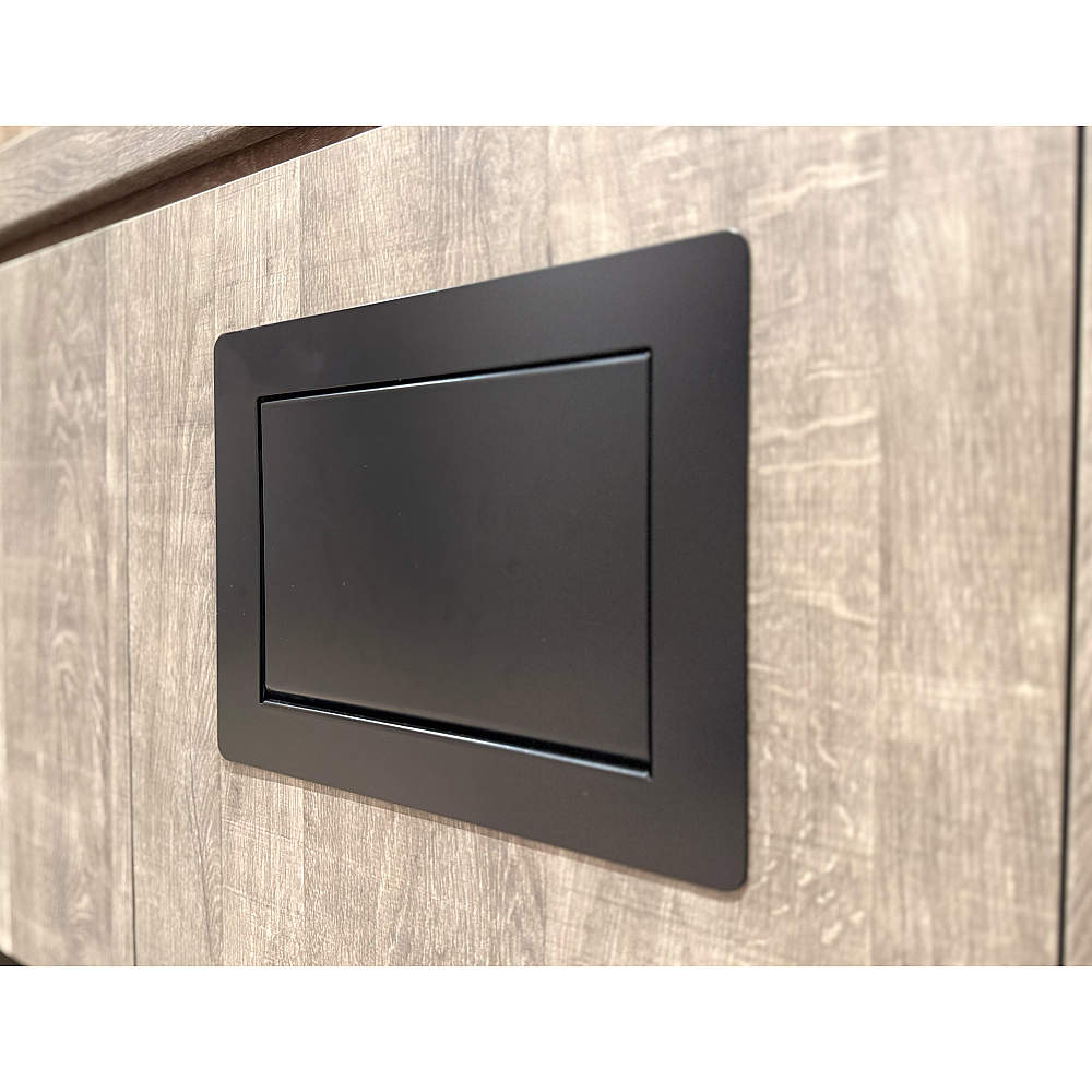 洗面・トイレブース ステンレス ダンパー付屑入投入口 AZ-GD型 蓋付