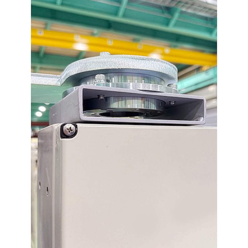 アルミ外装建材加工設備/樹脂溶着装置 高剛性スイベルトルクヒンジ HG-S-HR50型 偏荷重対応タイプ スイベルトルクヒンジ