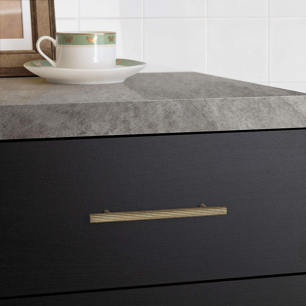 取付イメージ 真鍮ハンドル KTH-DD04