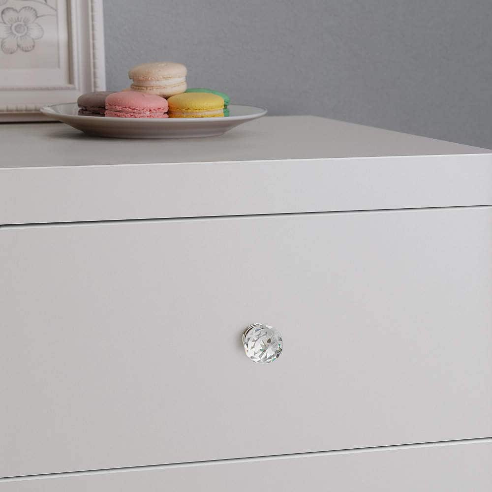 取付イメージ クリスタルガラスつまみ KTH-EE01、KTH-EE02