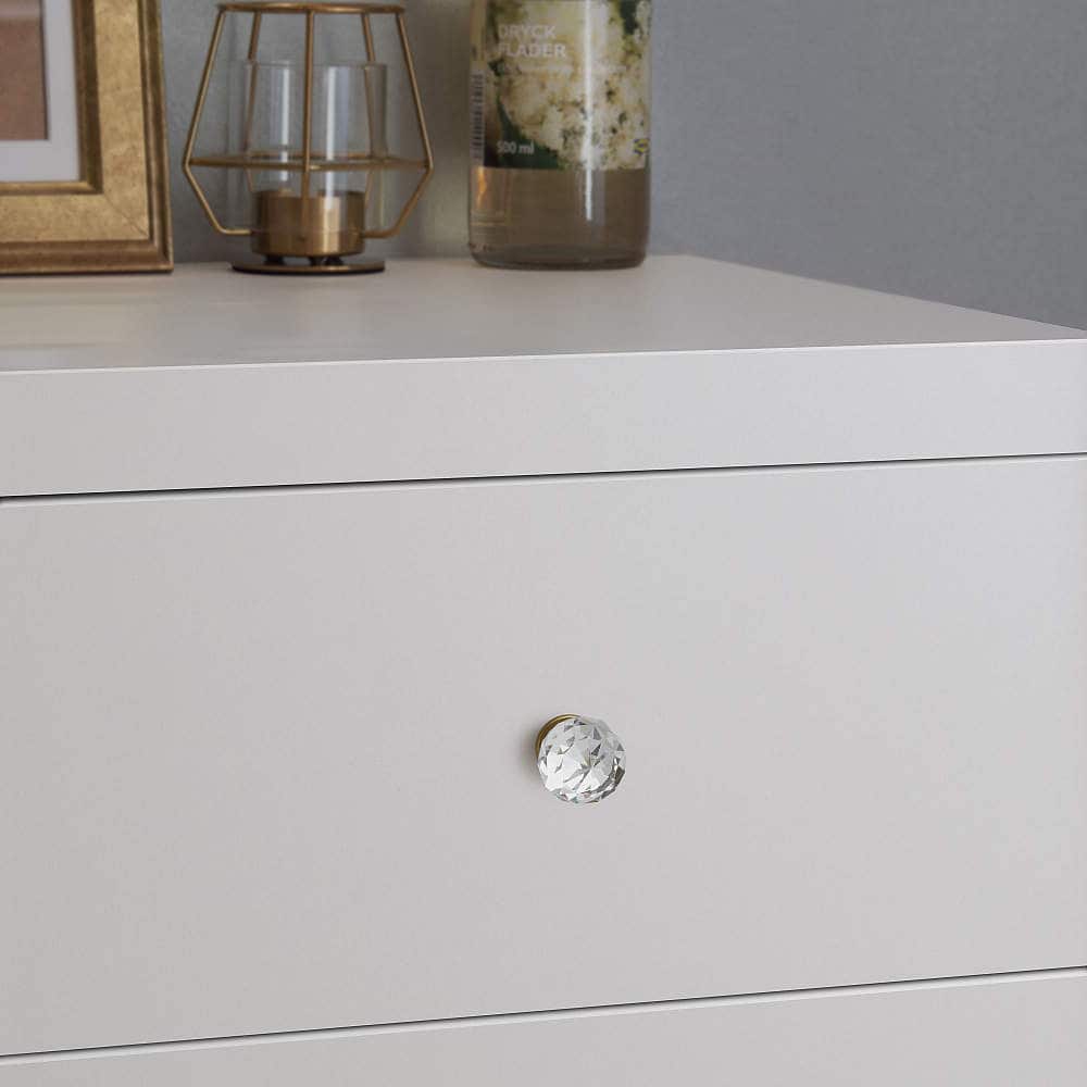 取付イメージ クリスタルガラスつまみ KTH-EE01、KTH-EE02