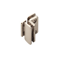 キャッチ付ガラス丁番