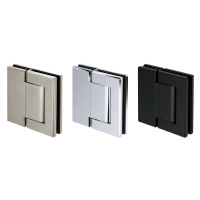 ソフトクロージング機構付ガラスドア用自由丁番