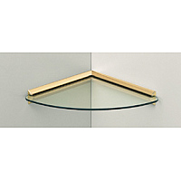 コーナーガラス棚受