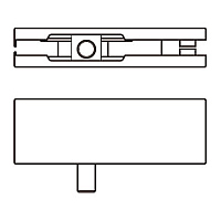 欄間用ピボット金具