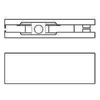 上部コーナー金具